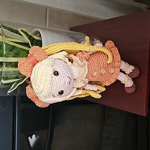 Amigurumi doll.